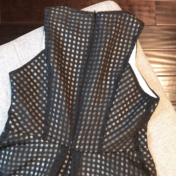 Everleigh Chiffon Lace Border Dress - Picture 6 of 8